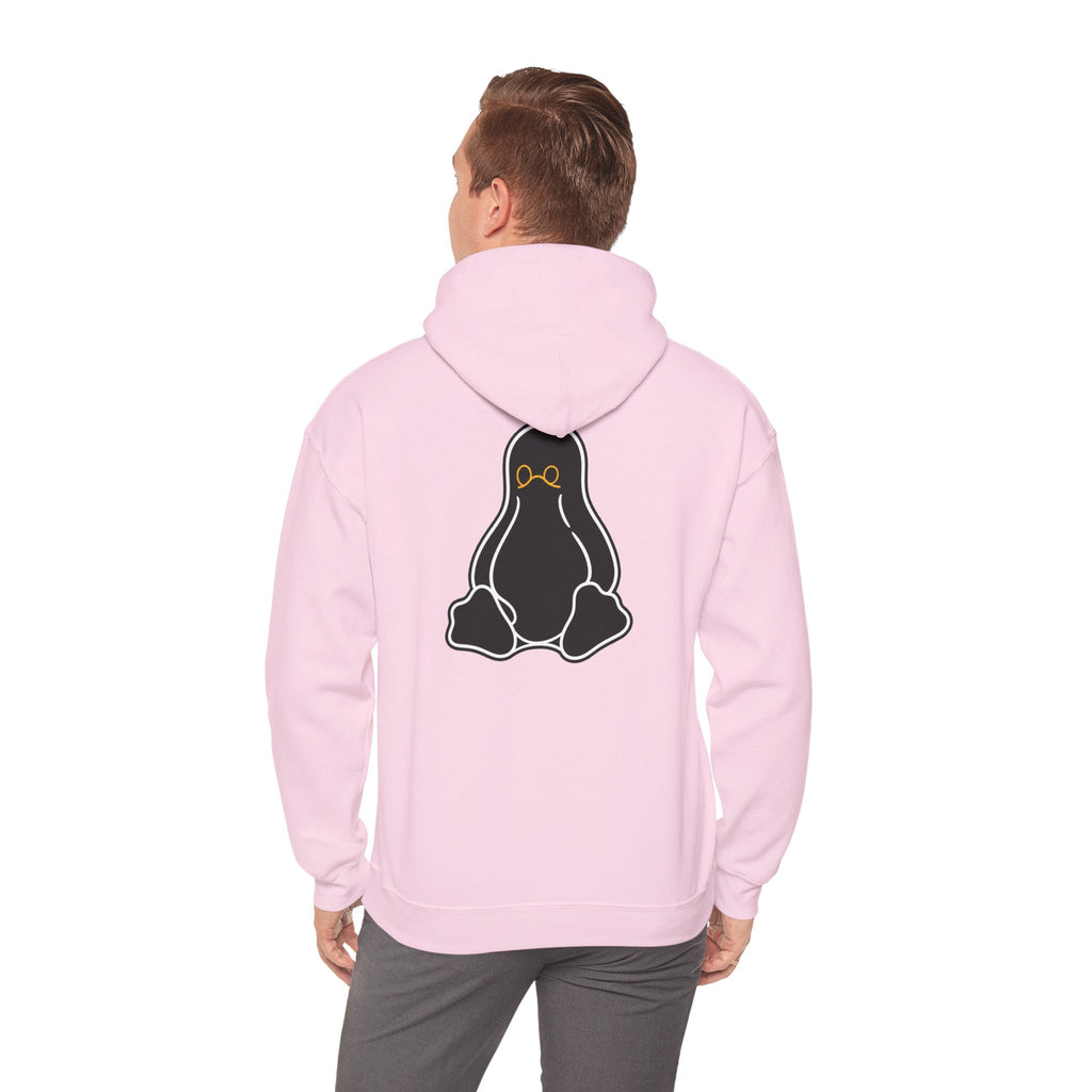 Linux Graphic Hoodie — Minimal Linux logo