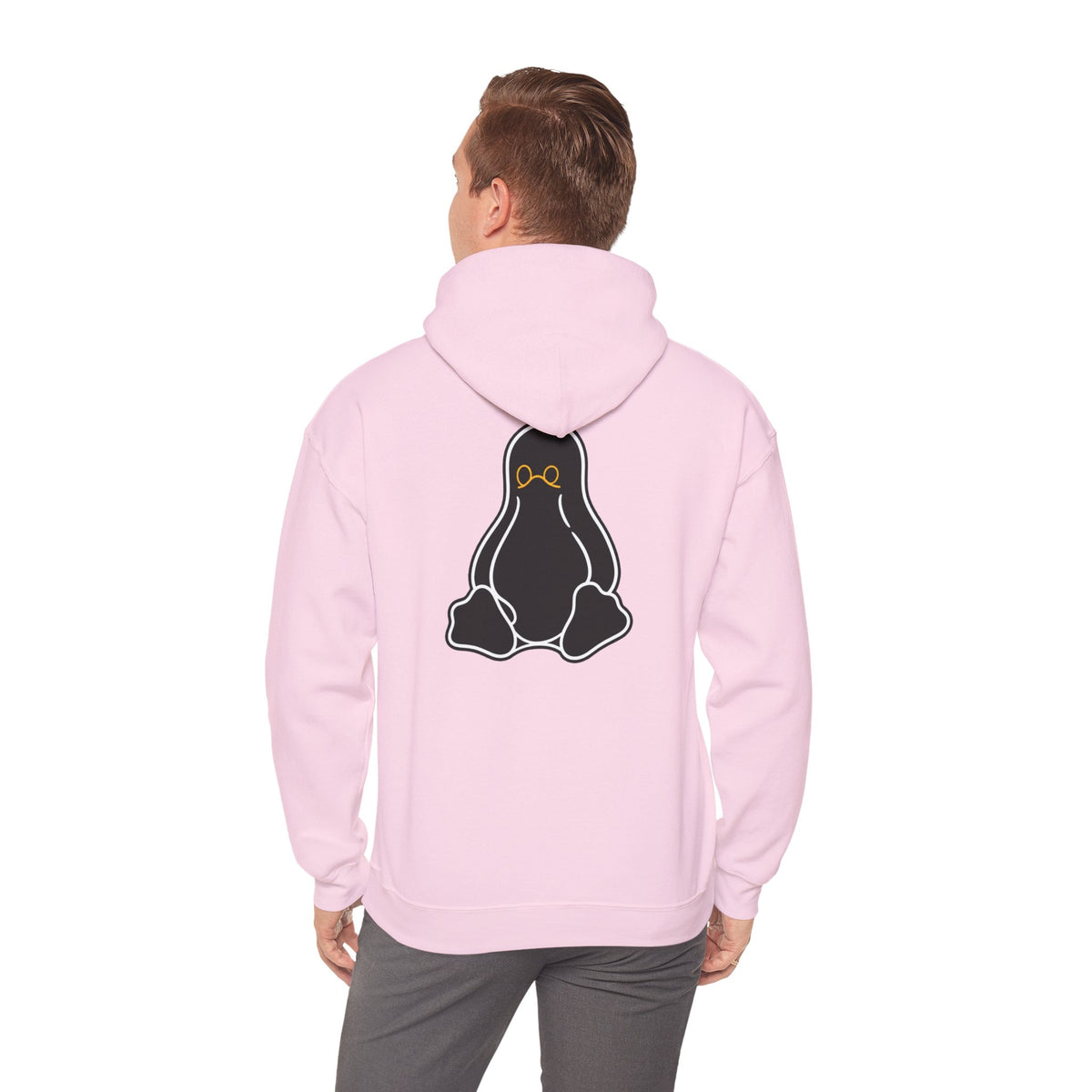 Linux Graphic Hoodie — Minimal Linux logo