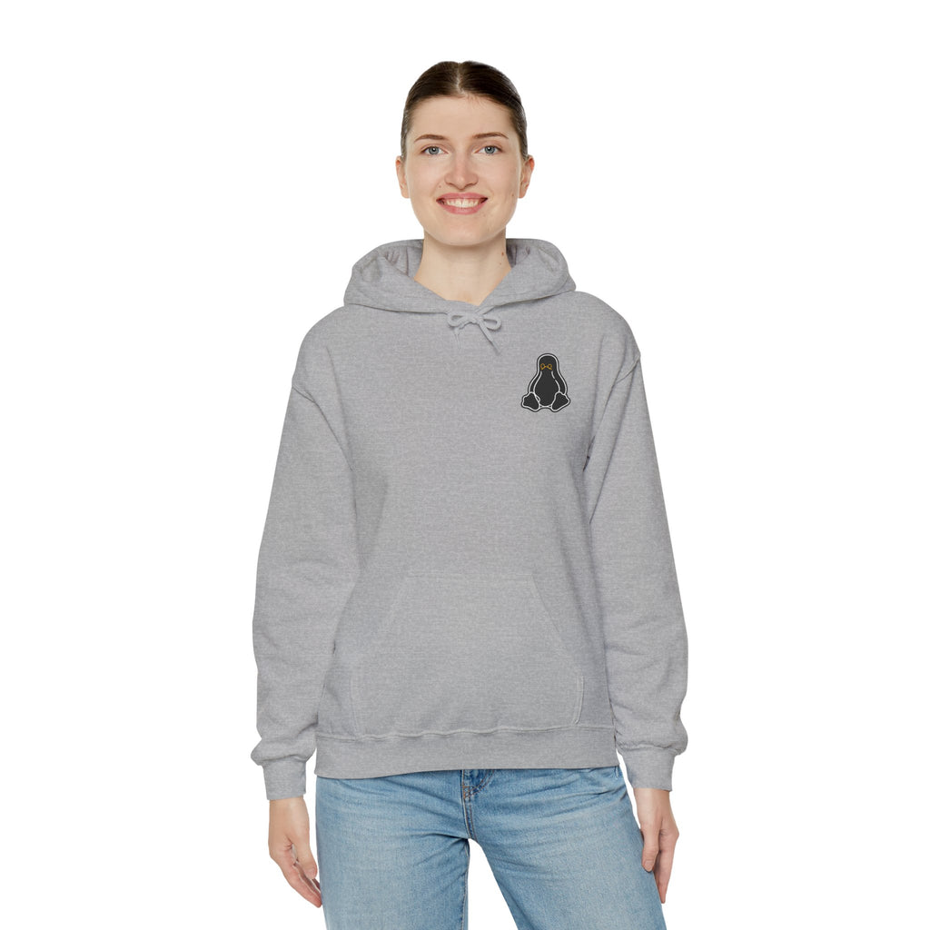 Linux Graphic Hoodie — Minimal Linux logo