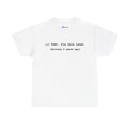 T-Shirt "// TODO: Fix this later (Written 4 years ago)" — Funny Programmer Code Tee