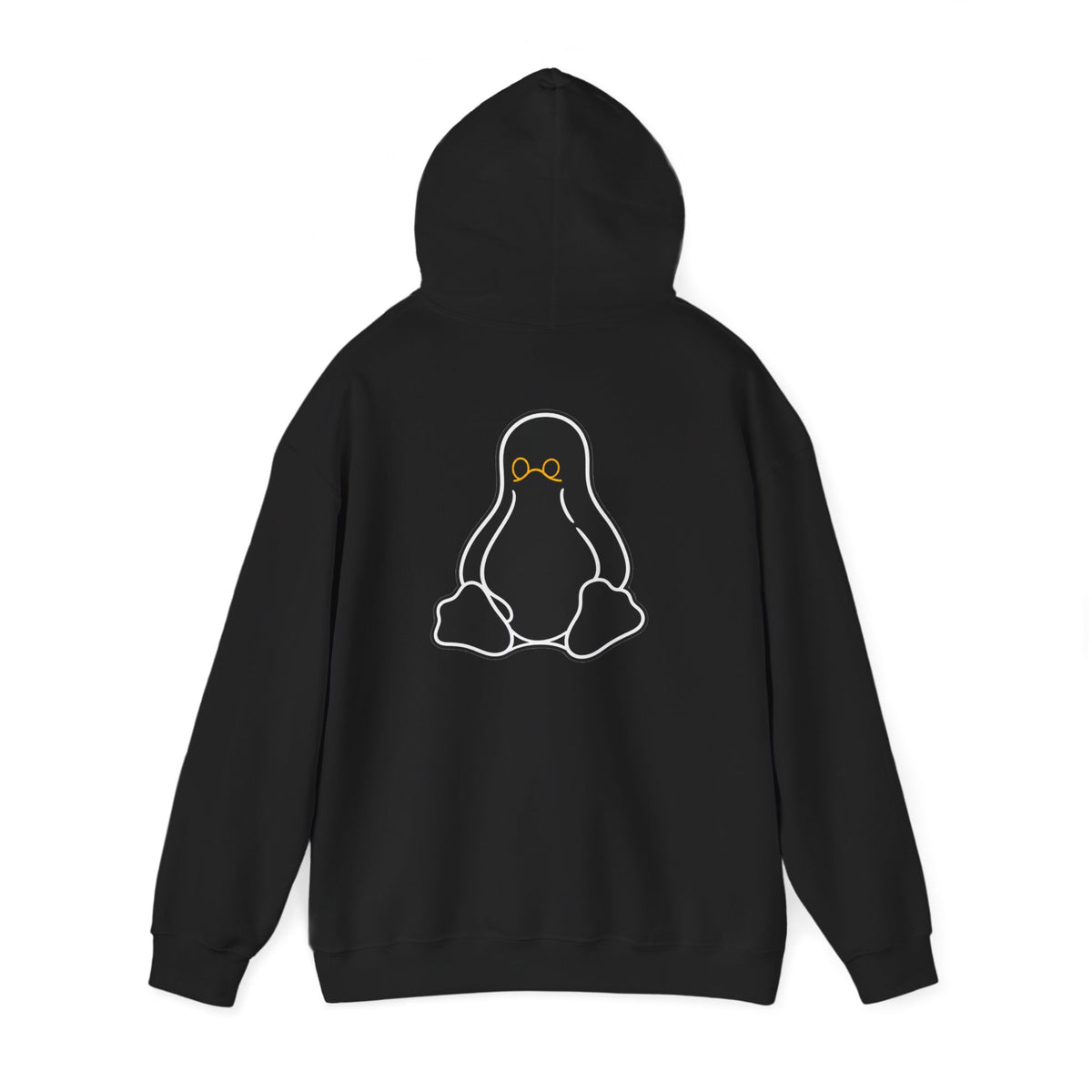 Linux Graphic Hoodie — Minimal Linux logo