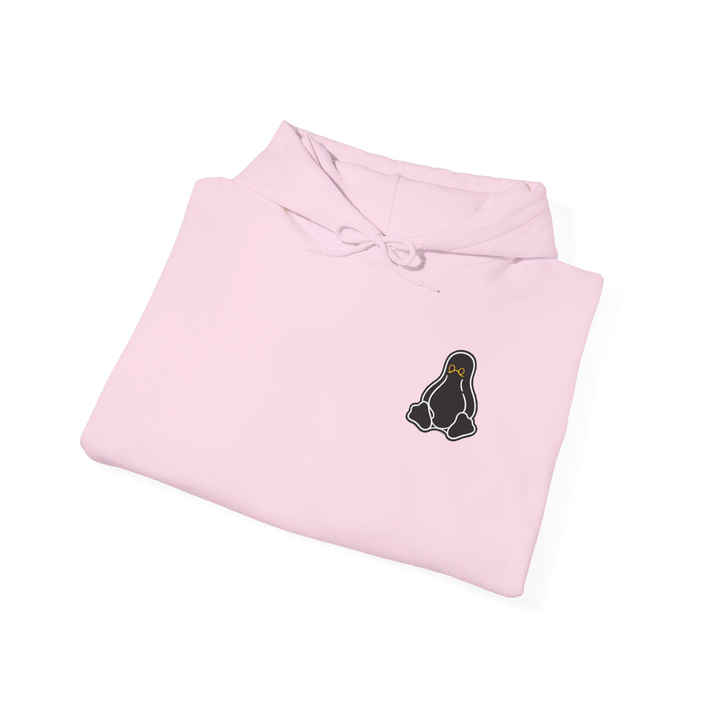 Linux Graphic Hoodie — Minimal Linux logo