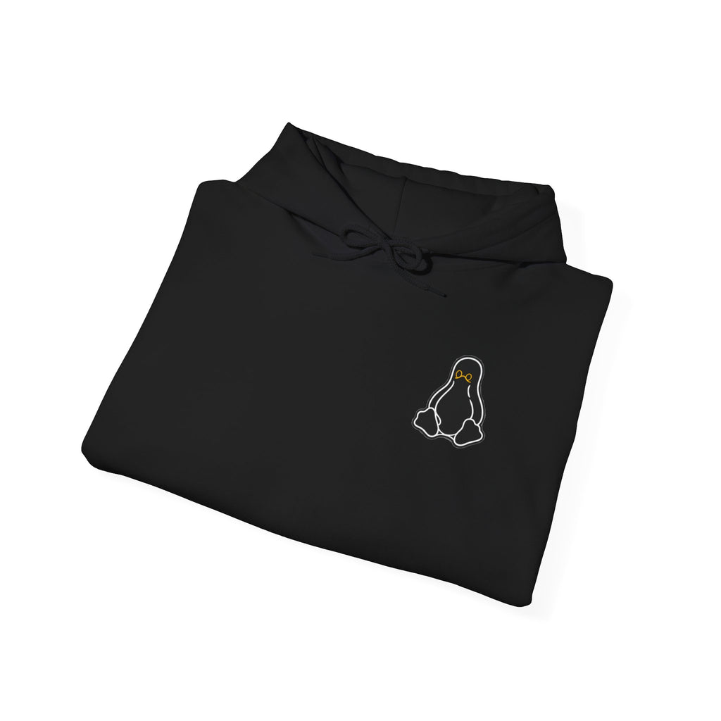 Linux Graphic Hoodie — Minimal Linux logo
