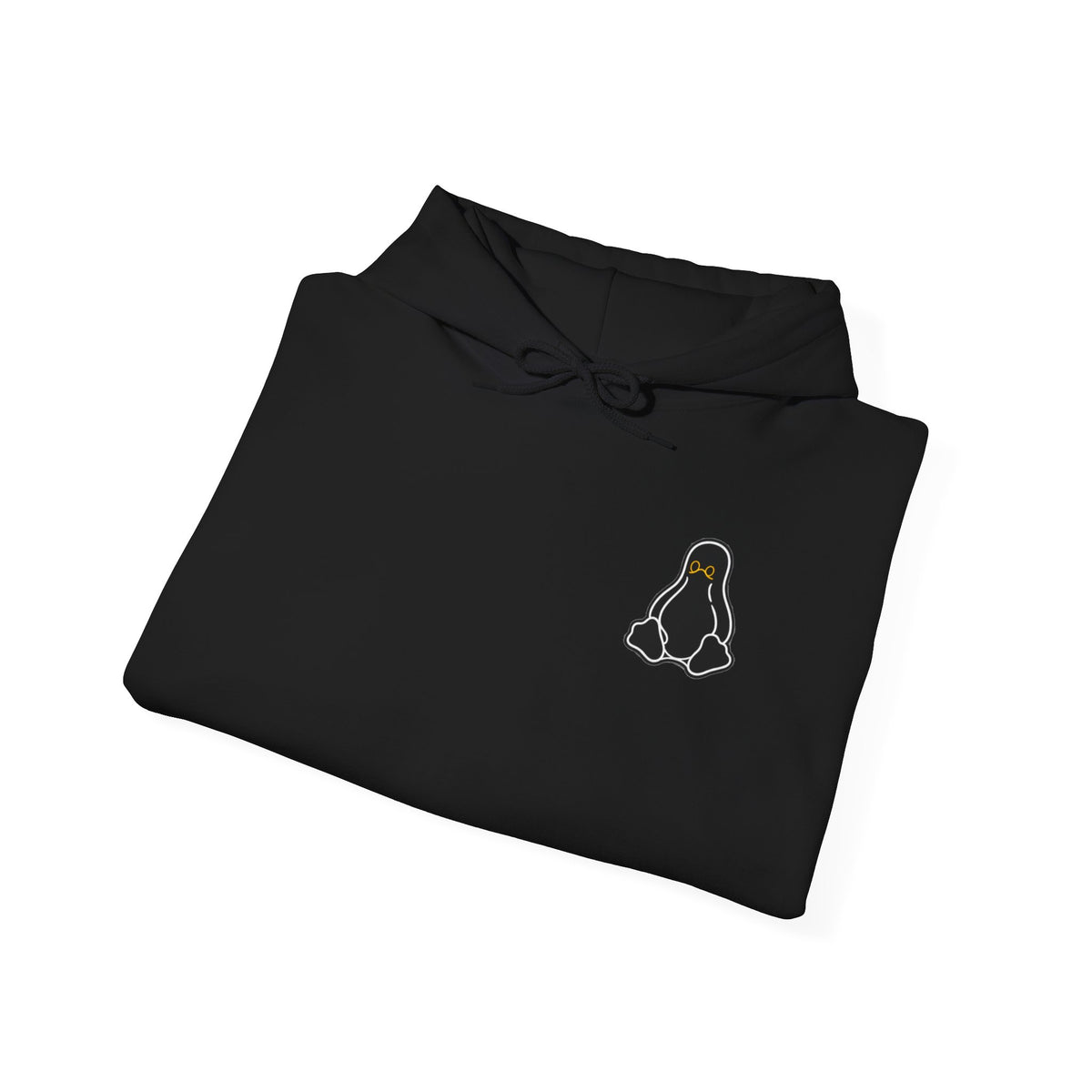 Linux Graphic Hoodie — Minimal Linux logo