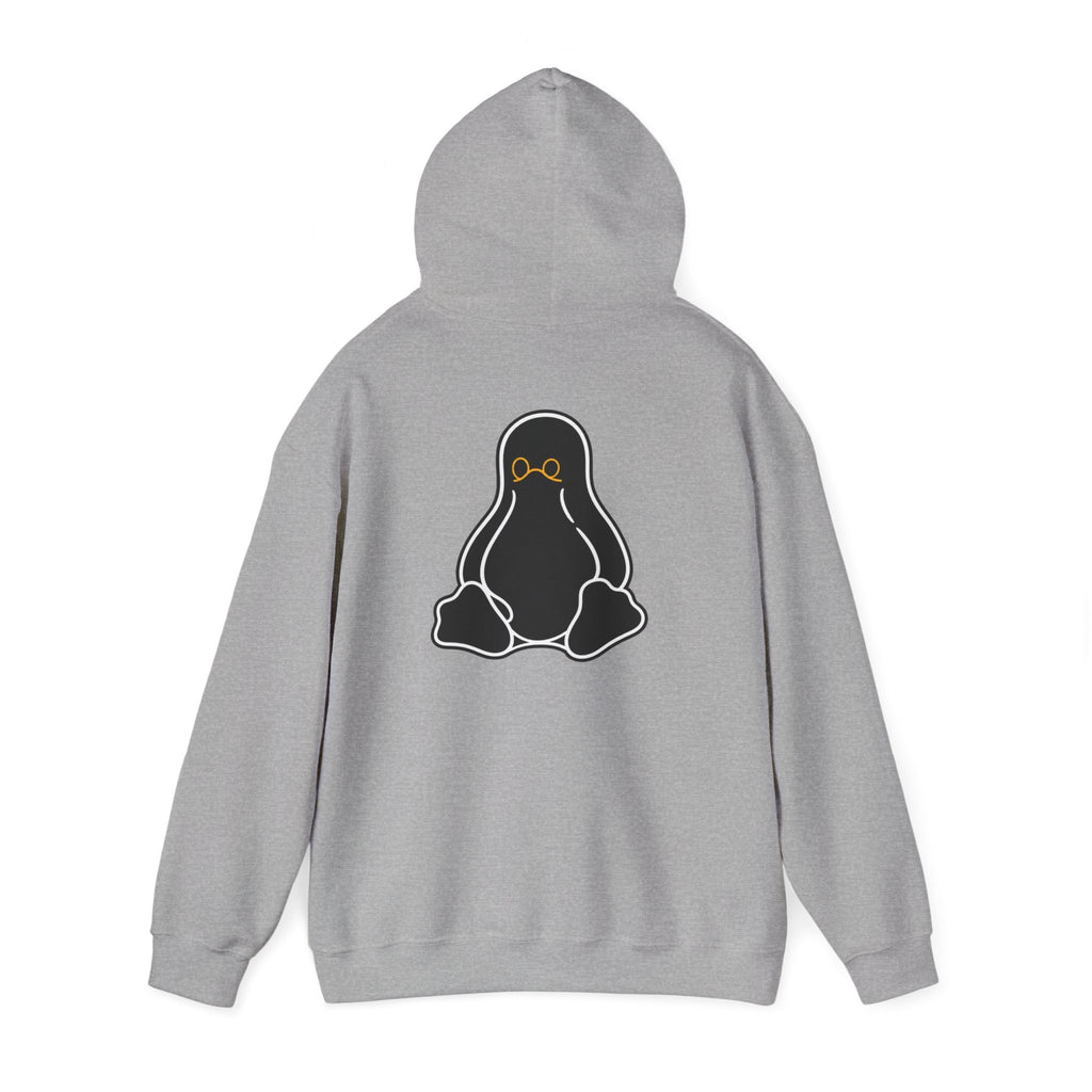 Linux Graphic Hoodie — Minimal Linux logo