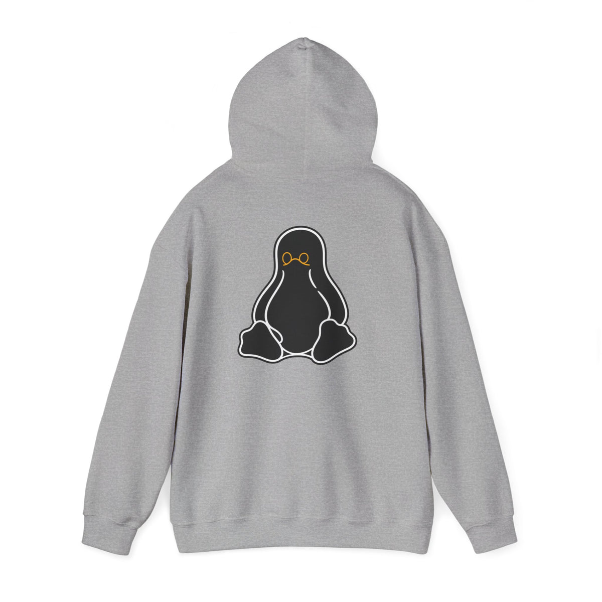 Linux Graphic Hoodie — Minimal Linux logo