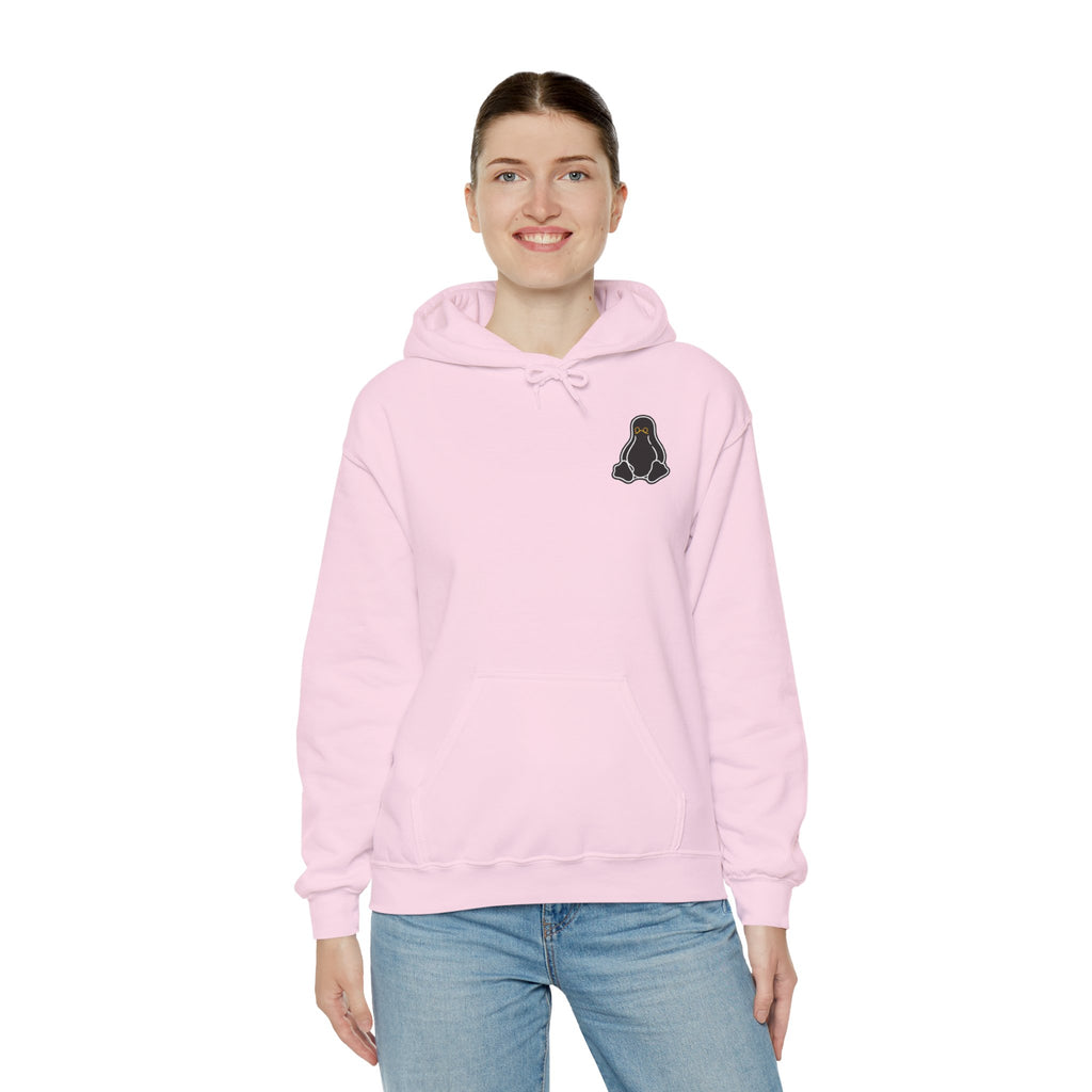 Linux Graphic Hoodie — Minimal Linux logo