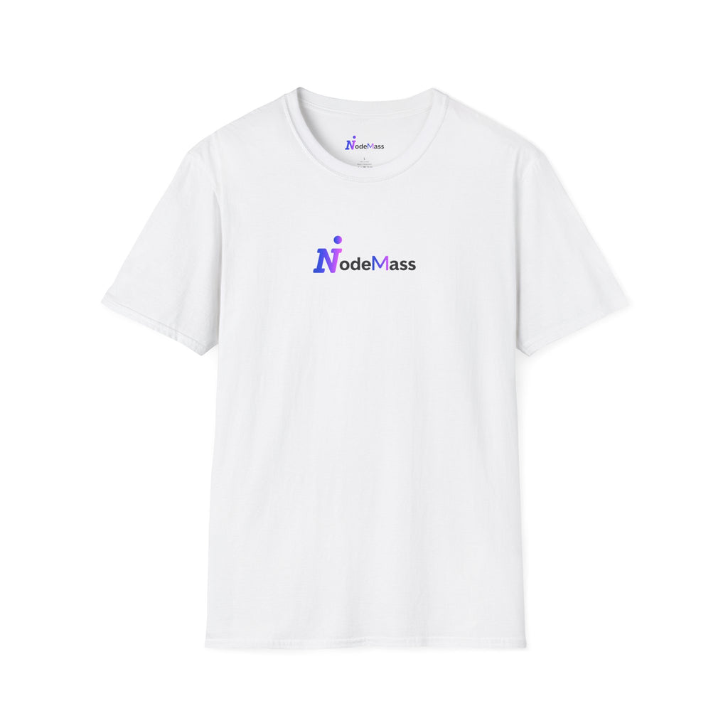 NodeMass Logo T-Shirt — Minimal Tech Brand Tee