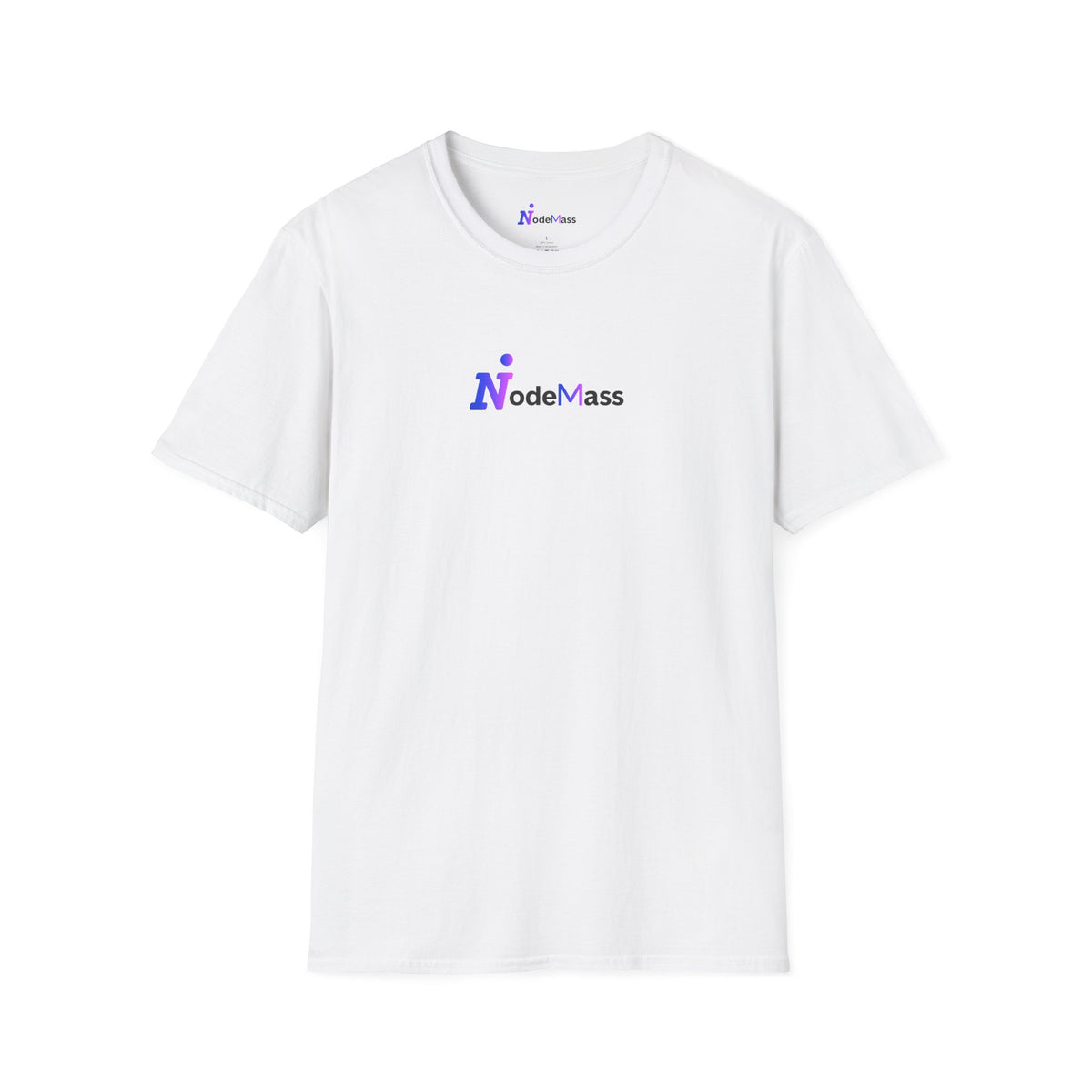 NodeMass Logo T-Shirt — Minimal Tech Brand Tee
