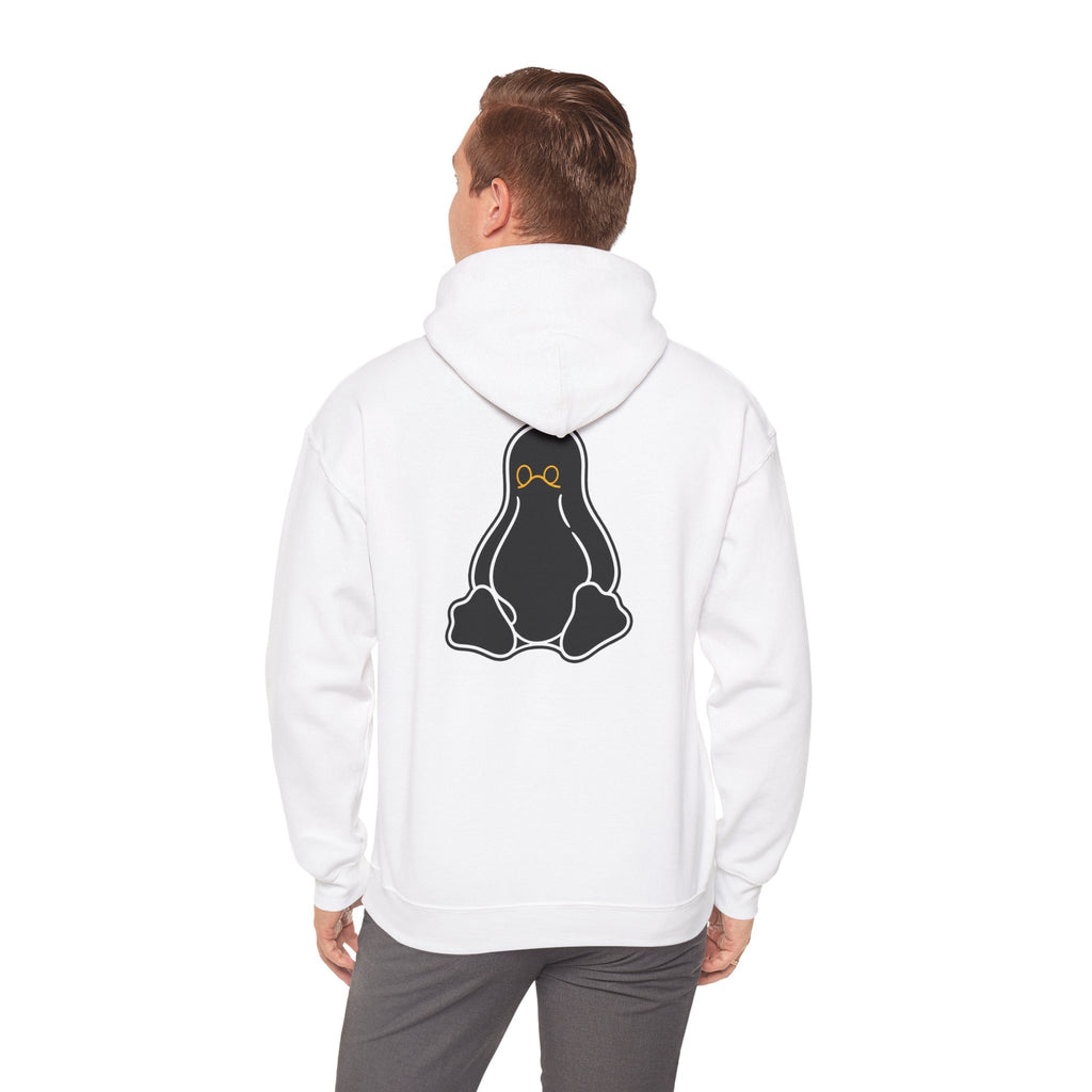 Linux Graphic Hoodie — Minimal Linux logo