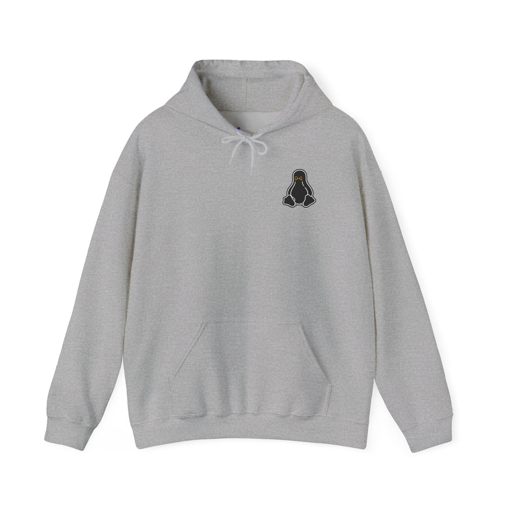 Linux Graphic Hoodie — Minimal Linux logo