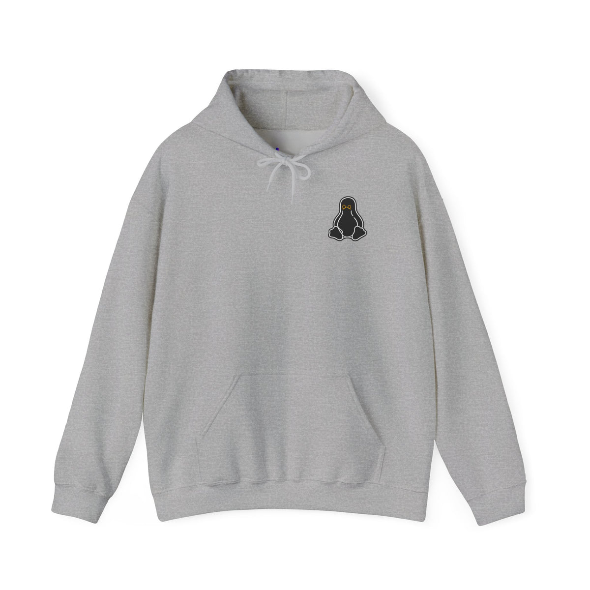 Linux Graphic Hoodie — Minimal Linux logo