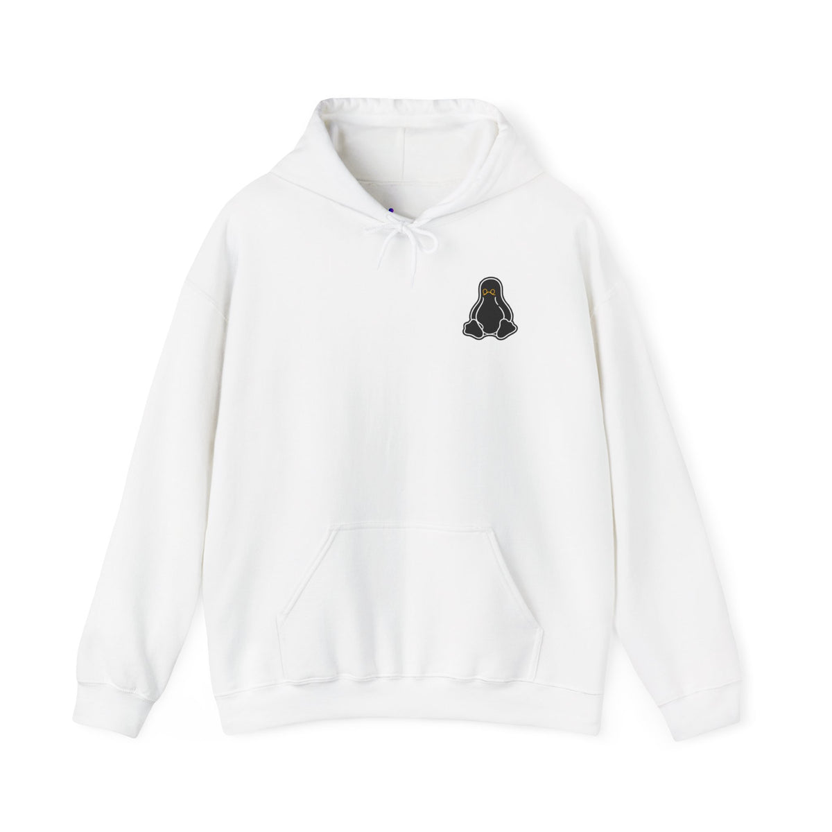 Linux Graphic Hoodie — Minimal Linux logo