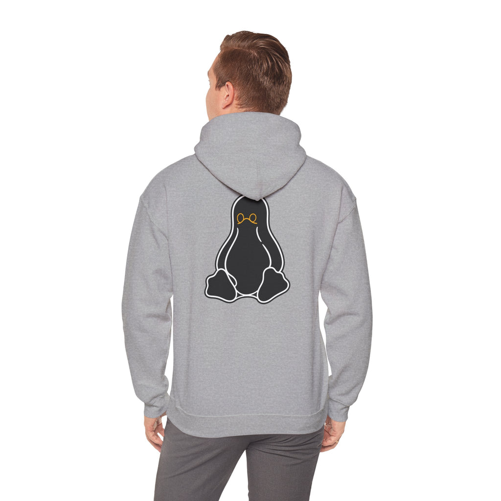 Linux Graphic Hoodie — Minimal Linux logo