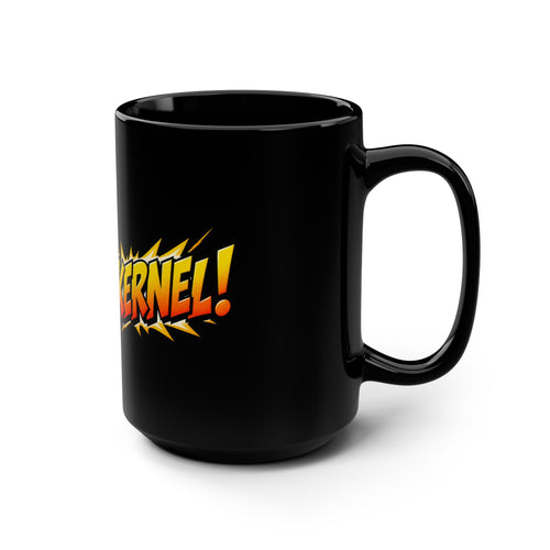 Black Mug Linux Kernel, 15oz