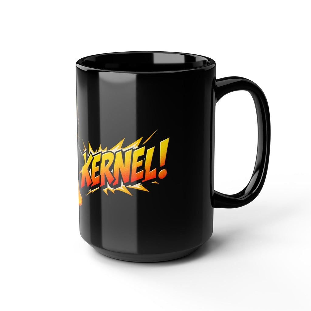 Black Mug Linux Kernel, 15oz