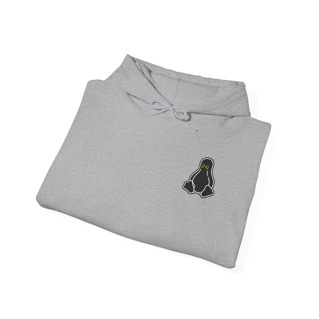 Linux Graphic Hoodie — Minimal Linux logo