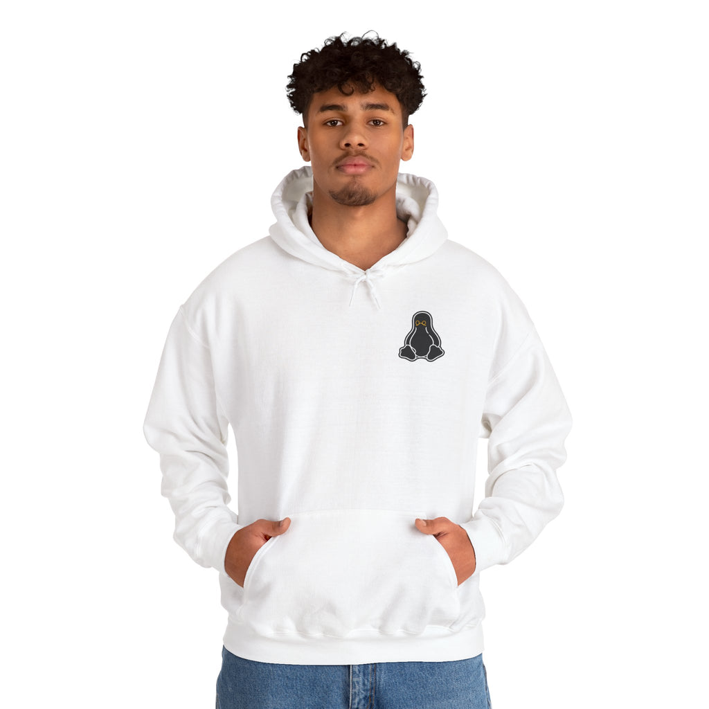 Linux Graphic Hoodie — Minimal Linux logo