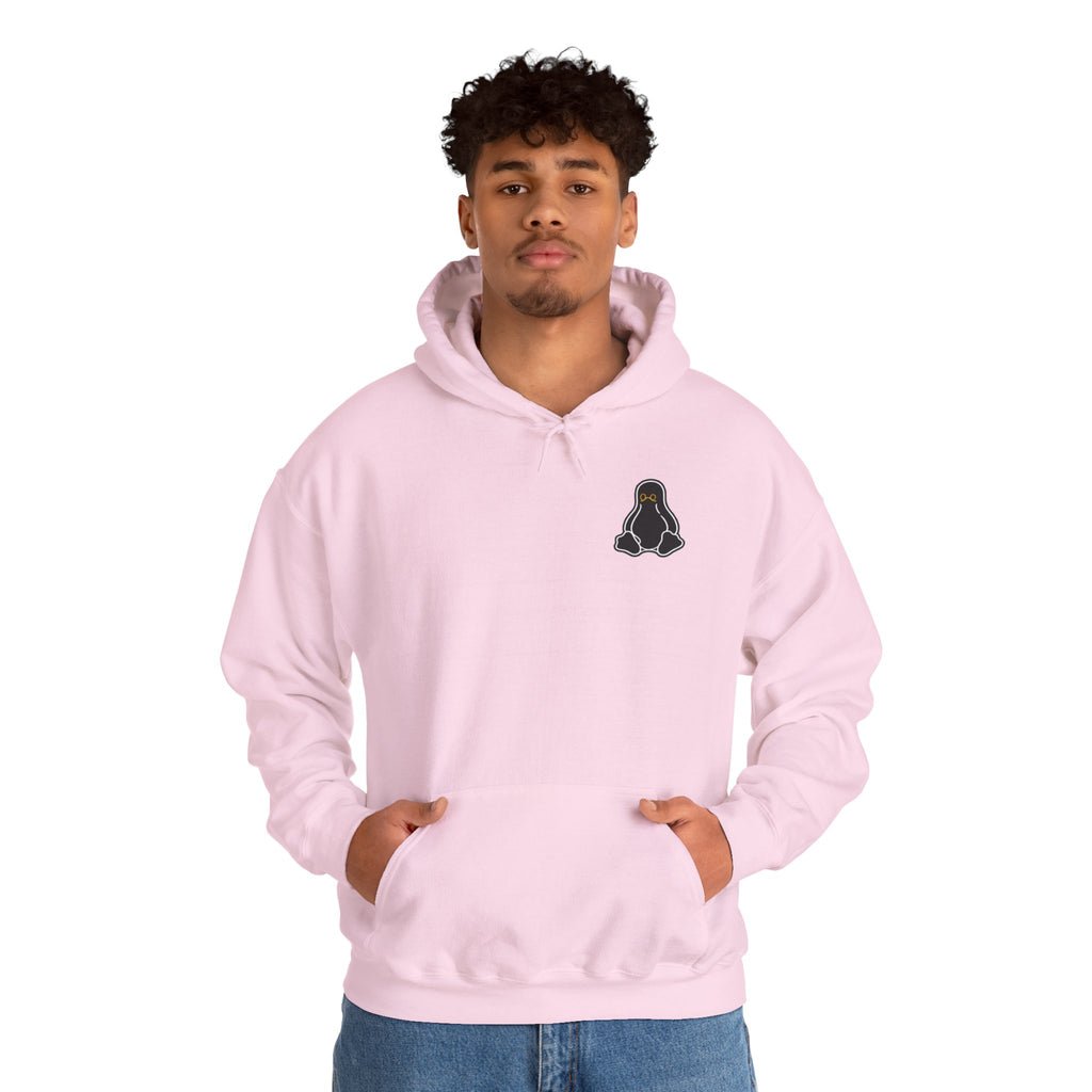 Linux Graphic Hoodie — Minimal Linux logo