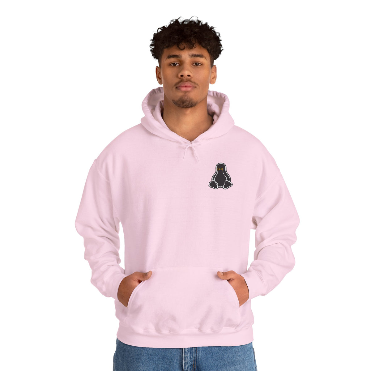 Linux Graphic Hoodie — Minimal Linux logo
