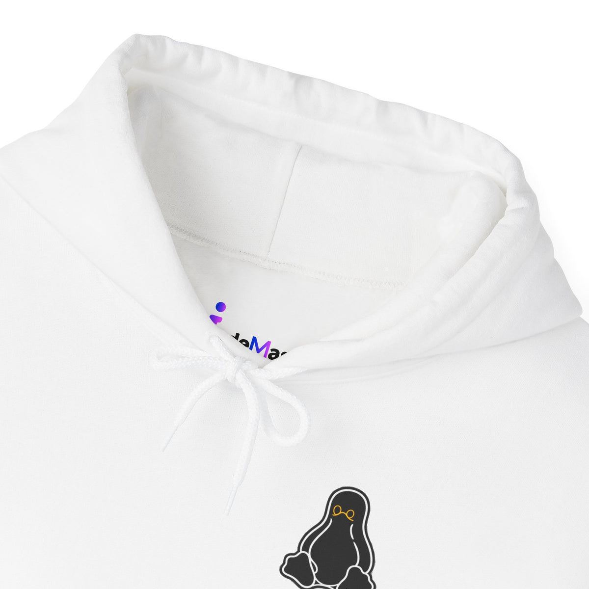 Linux Graphic Hoodie — Minimal Linux logo