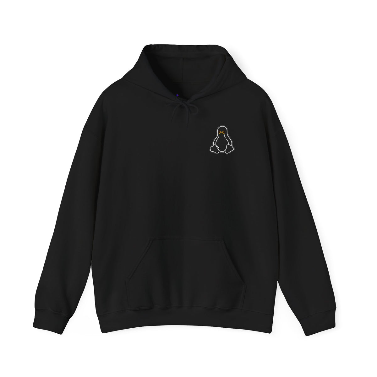 Linux Graphic Hoodie — Minimal Linux logo