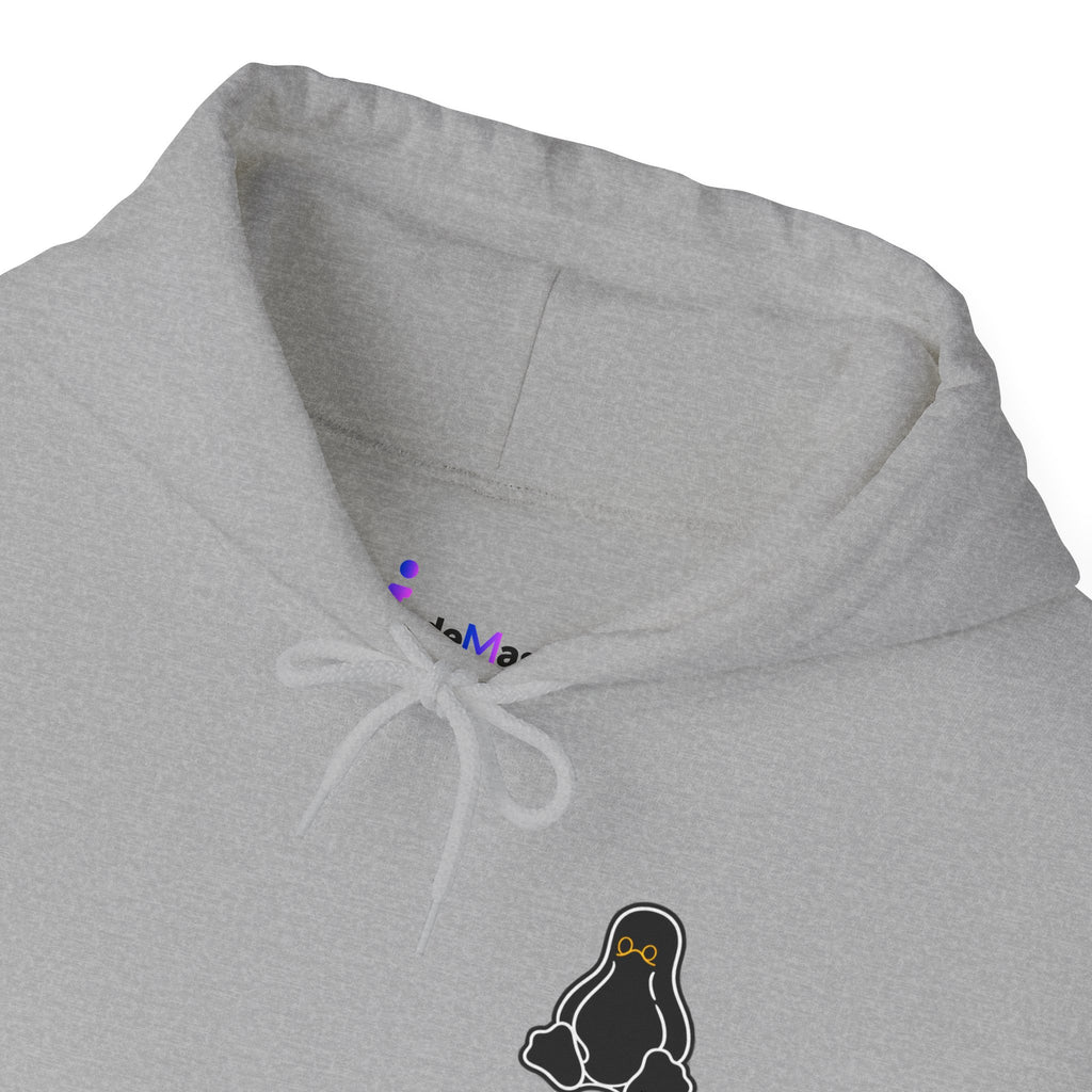 Linux Graphic Hoodie — Minimal Linux logo