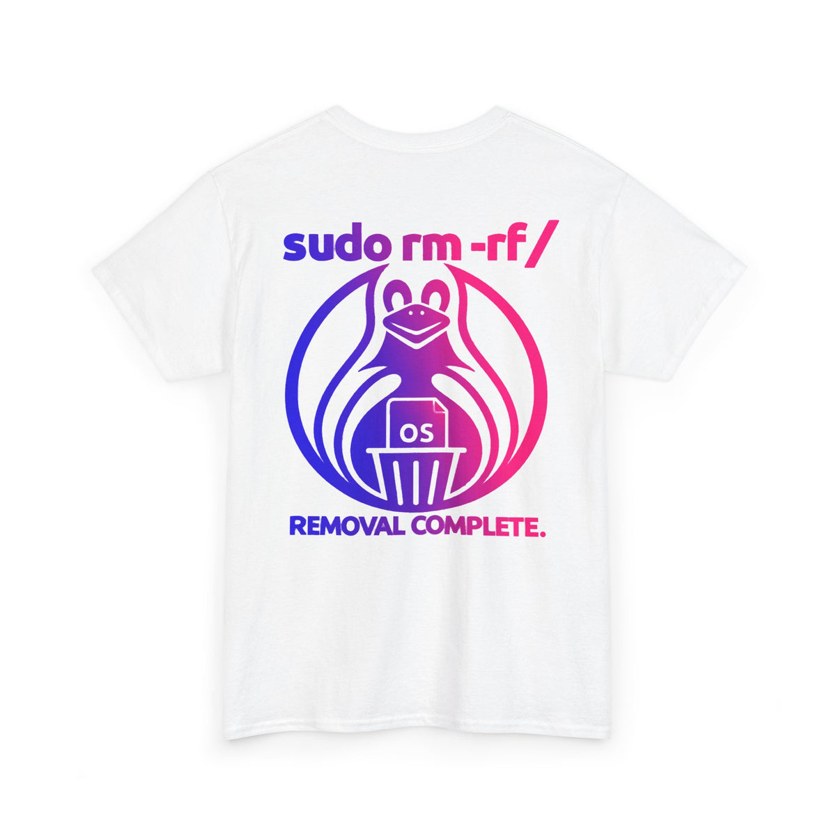 Programmierer-T-Shirt – „Es kompiliert, schick es raus!“ Minimalistisches Entwickler-T-Shirt