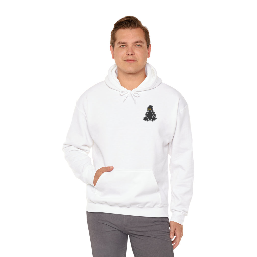 Linux Graphic Hoodie — Minimal Linux logo