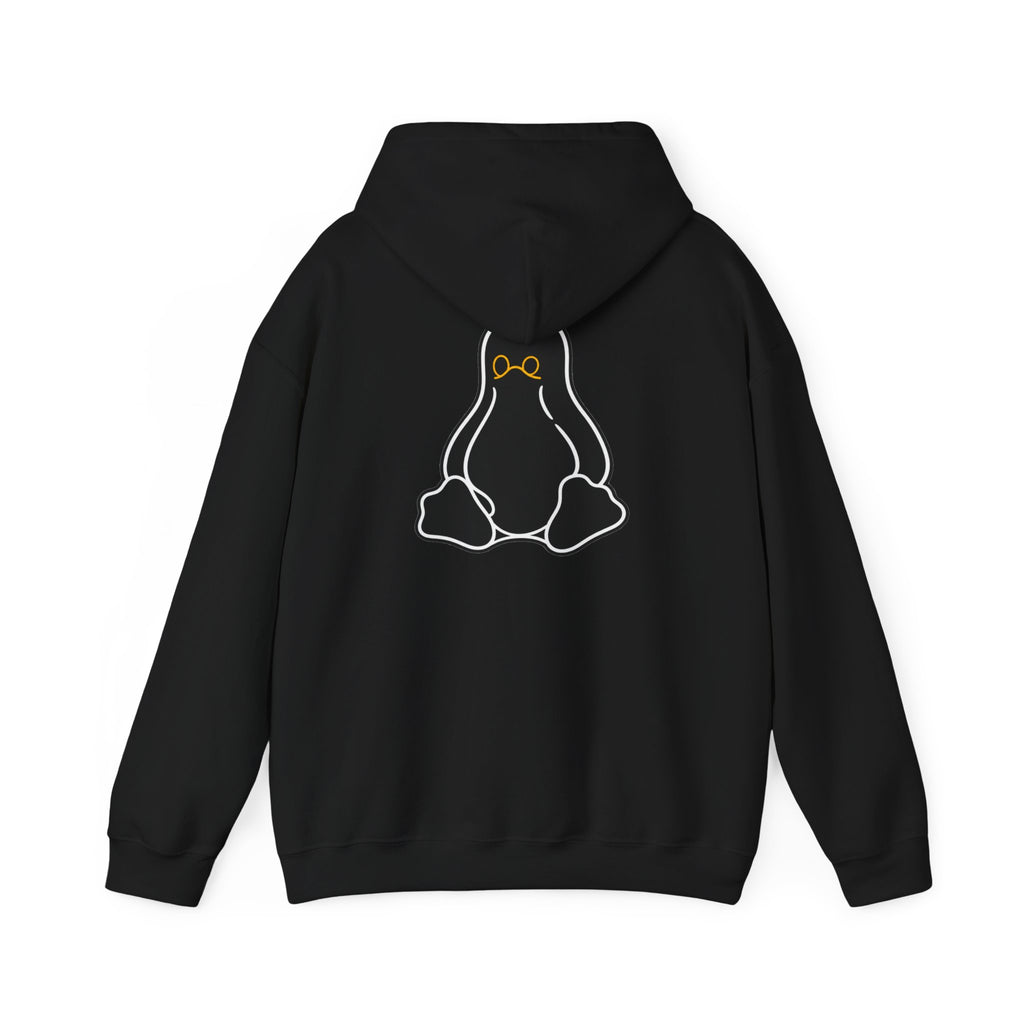 Linux Graphic Hoodie — Minimal Linux logo