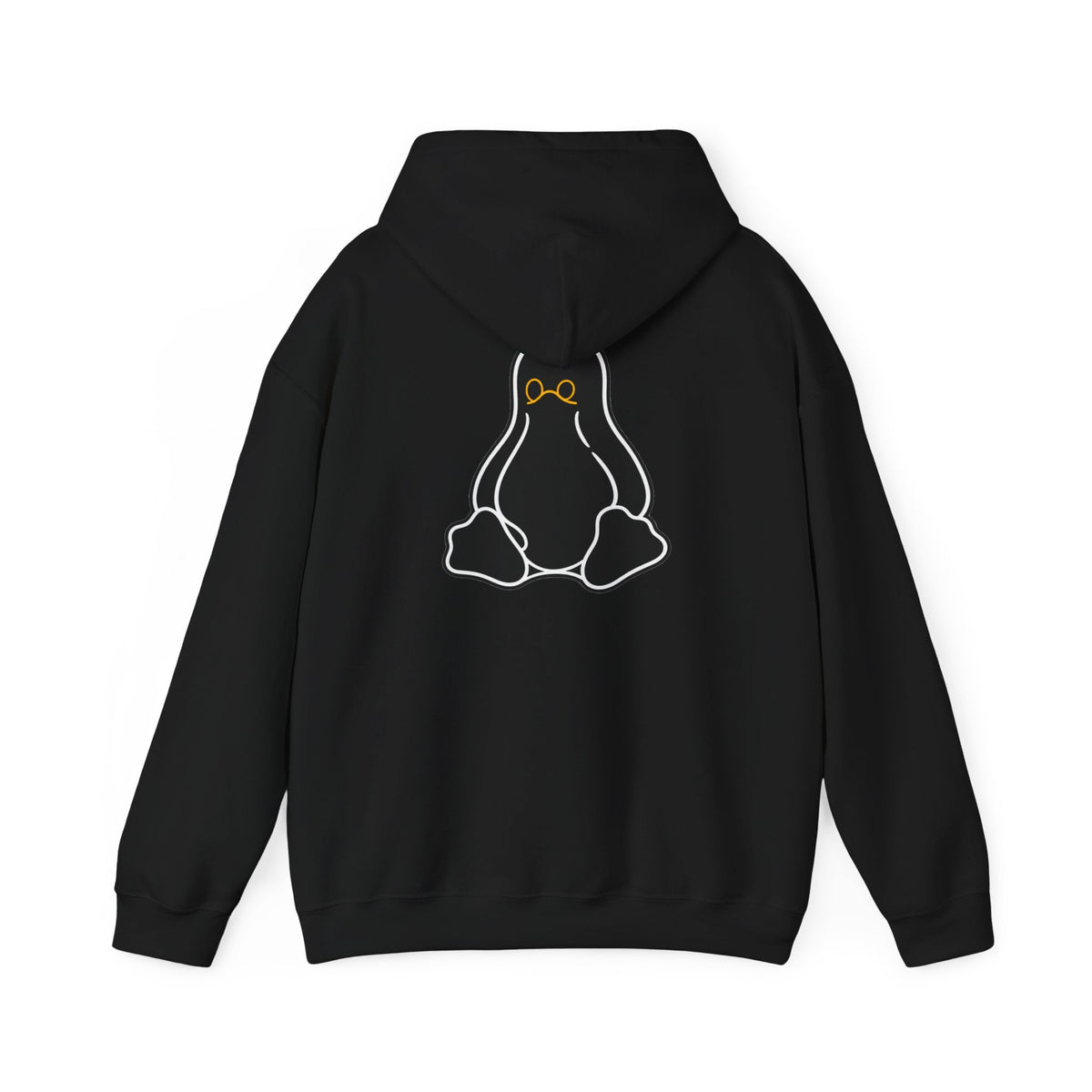 Linux Graphic Hoodie — Minimal Linux logo