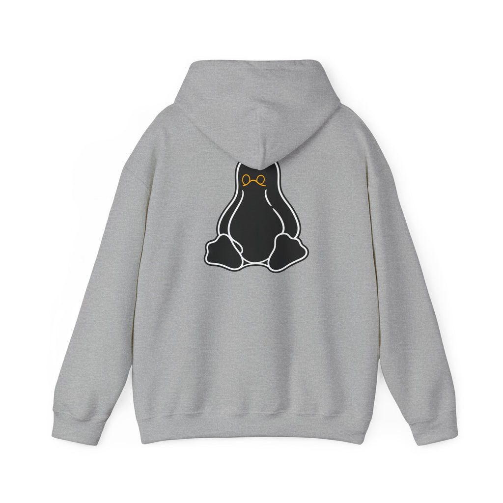 Linux Graphic Hoodie — Minimal Linux logo