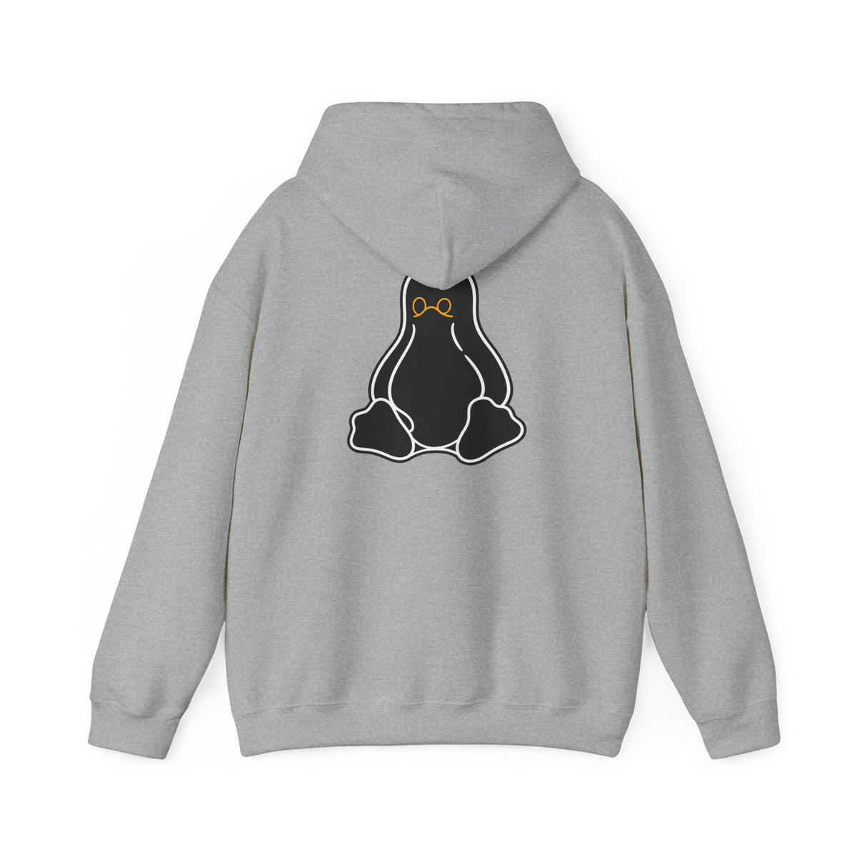 Linux Graphic Hoodie — Minimal Linux logo