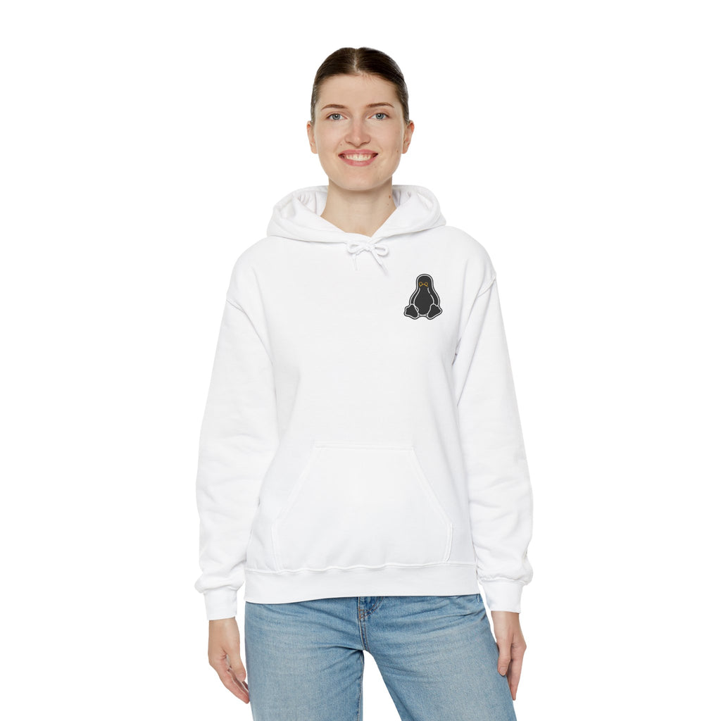Linux Graphic Hoodie — Minimal Linux logo