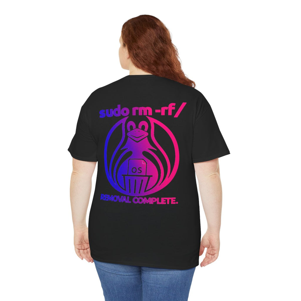 Programmierer-T-Shirt – „Es kompiliert, schick es raus!“ Minimalistisches Entwickler-T-Shirt