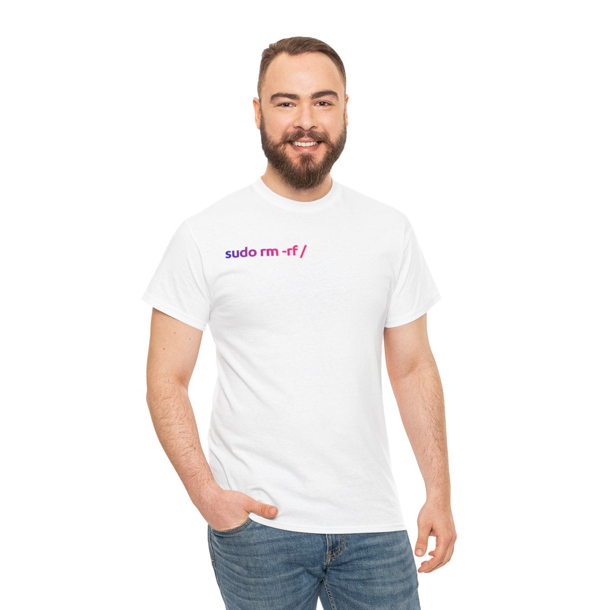 Programmierer-T-Shirt – „Es kompiliert, schick es raus!“ Minimalistisches Entwickler-T-Shirt