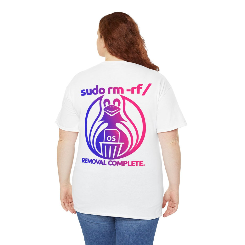 Programmierer-T-Shirt – „Es kompiliert, schick es raus!“ Minimalistisches Entwickler-T-Shirt