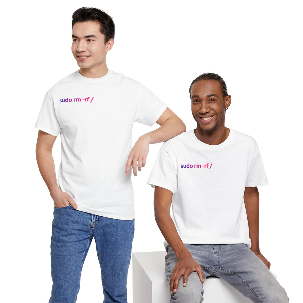 Programmierer-T-Shirt – „Es kompiliert, schick es raus!“ Minimalistisches Entwickler-T-Shirt