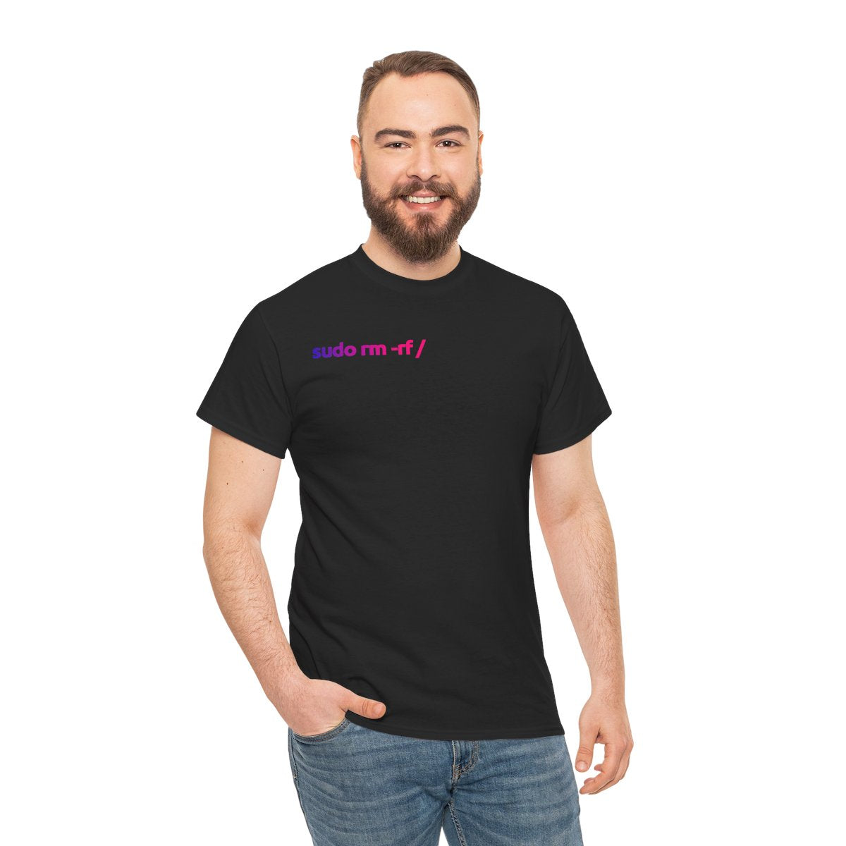 Programmierer-T-Shirt – „Es kompiliert, schick es raus!“ Minimalistisches Entwickler-T-Shirt